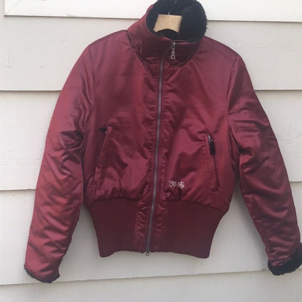 Star City Women Jacket Burgundy Size M